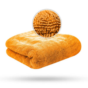 Liquid Elements - Black Hole Orange XL Drying Towel 80x50cm